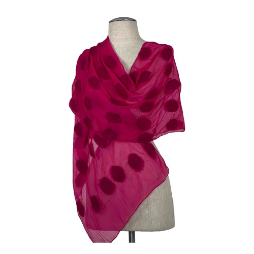 Pink on Pink Dot Scarf